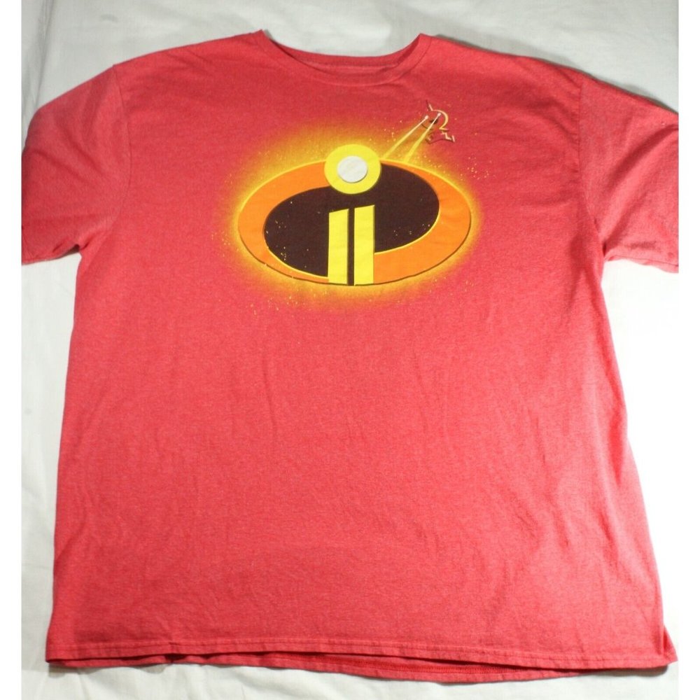 Incredibles 2 II Movie Logo Officially‎ Licensed T-Shirt Adult Sizes 2XL